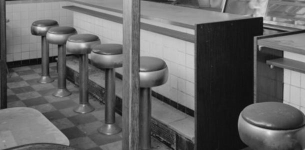 empty diner stools